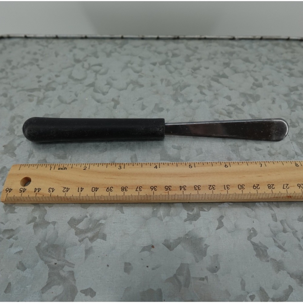 Pampered Chef Retired Avacado Knife Black Handle Kitchen Tool - Picture 8 of 8